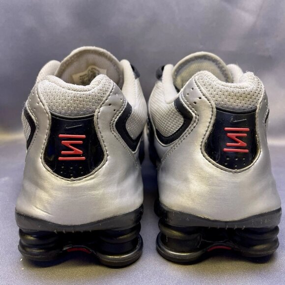Nike Shox R4+ Metallic Silver Red 307807-002 Rare Vintage Y2K 2004 Mens Size 12 main image 13